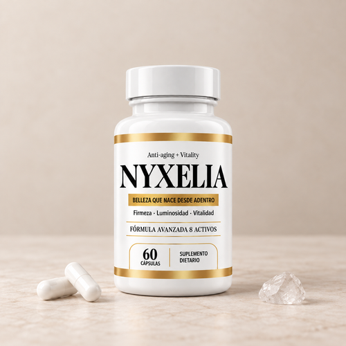 NYXELIA® — Fórmula anti-age que trabaja desde adentro.